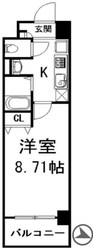 江戸川橋駅 徒歩3分 8階の物件間取画像